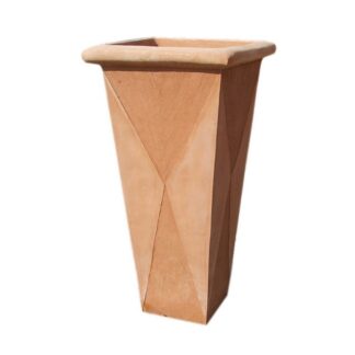 vaso piramide con rombi
